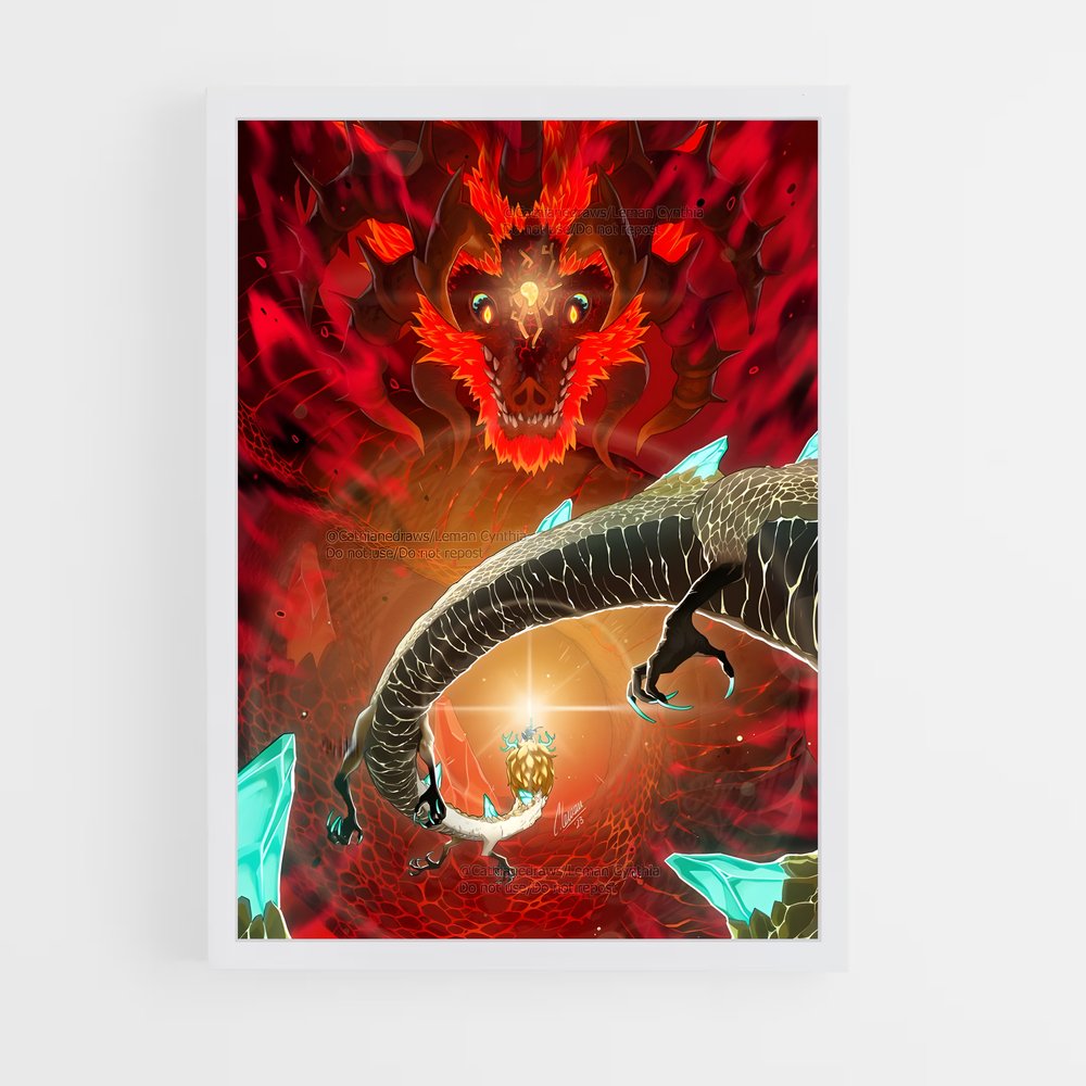 Poster Calamity ganon – affiche Zelda (vue 3)